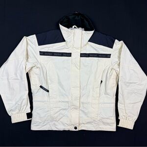 Vtg Marmot Women’s Gore Tex Jacket Sz Small Y2K Color Block Full Zip A8